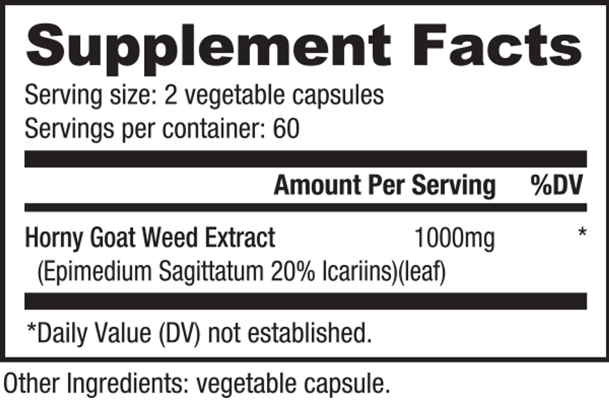 I-Epimedium Extract Capsules