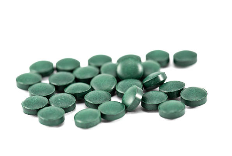 Chlorella tablets