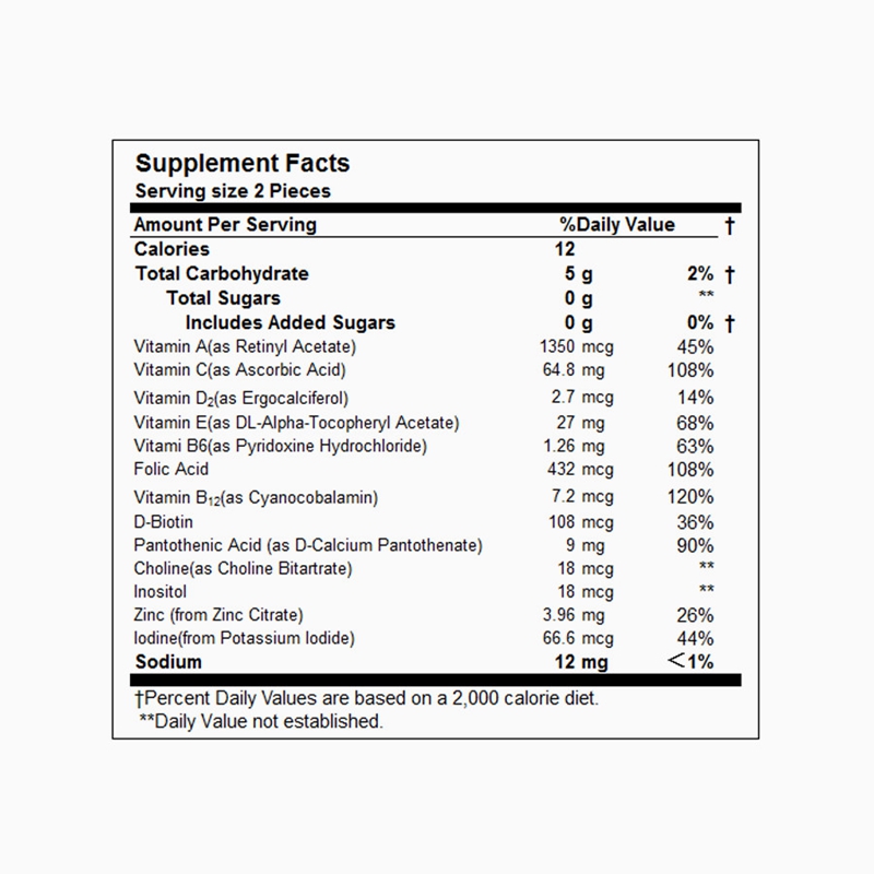 Adults Multivitamin Sugar Free Gummy