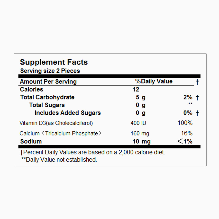 Calcium vitamin d3