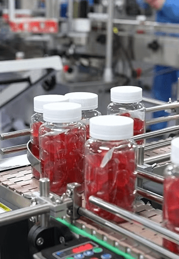 Gummy candy bottling production line5