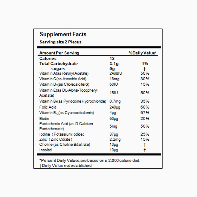 Kids Multivitamin Sugar Free Gummy