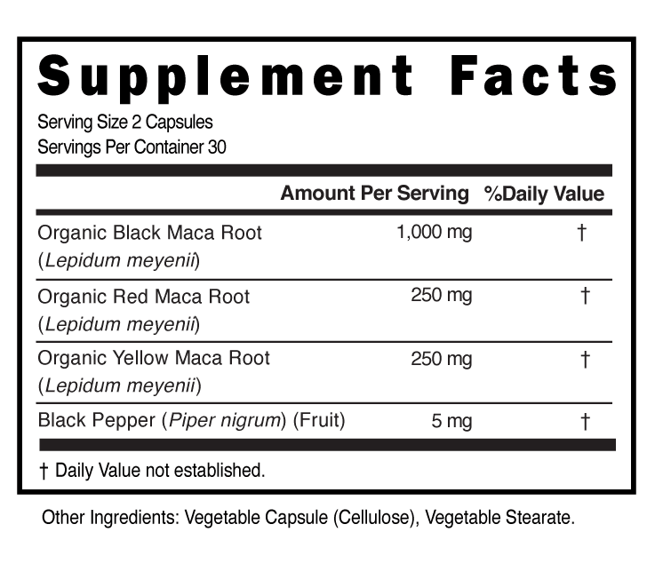 Maca-Capsules-Supplement-Facts