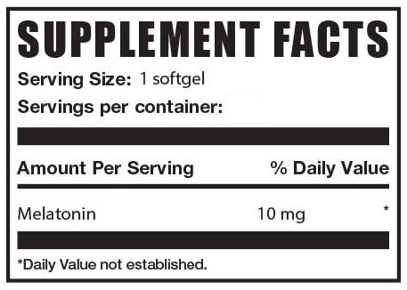 Melatonin-Softgels