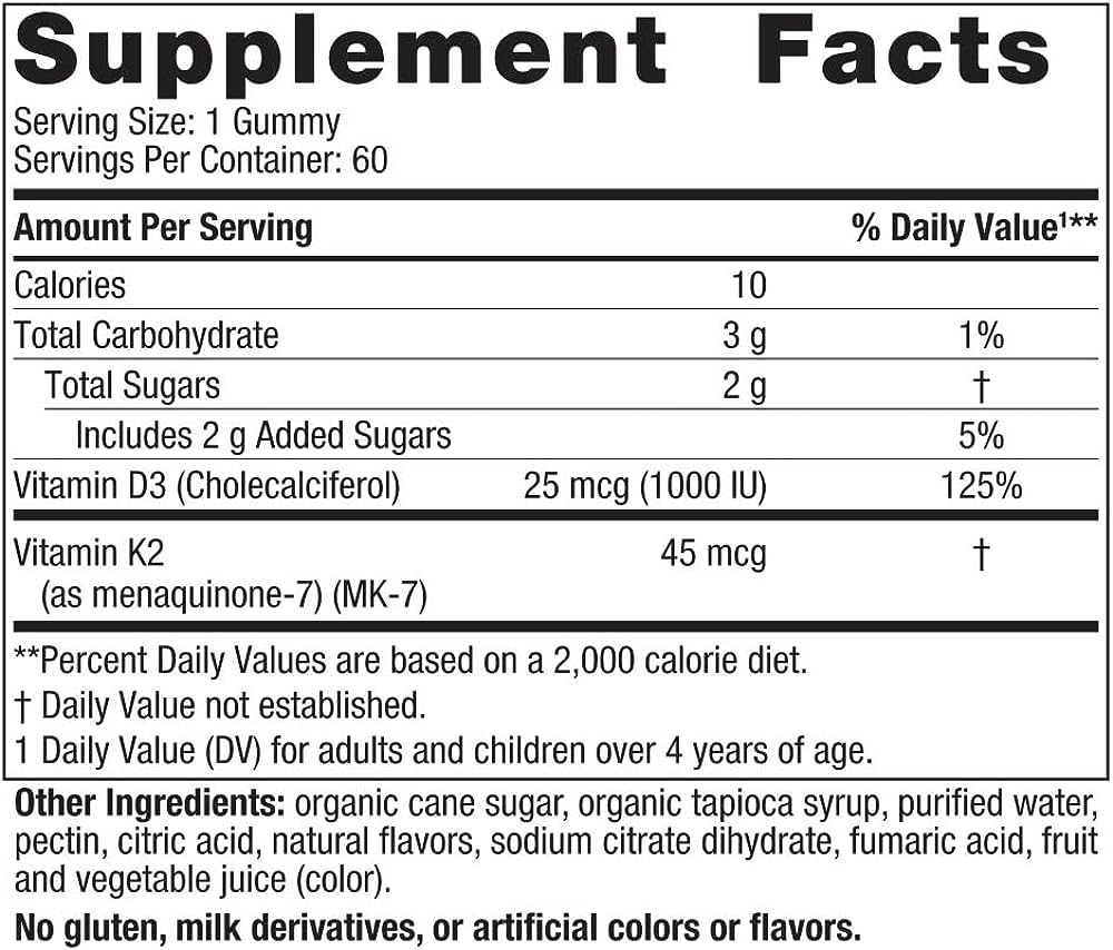 Vitamin K2 Gummy