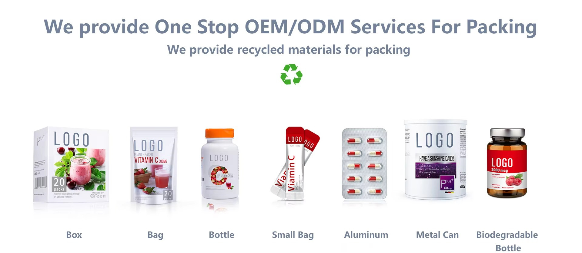 capsules packet banner