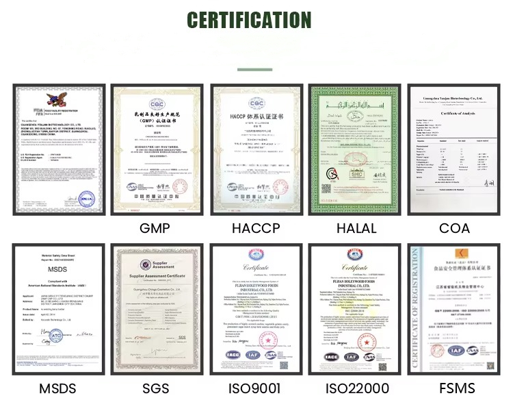 certifications
