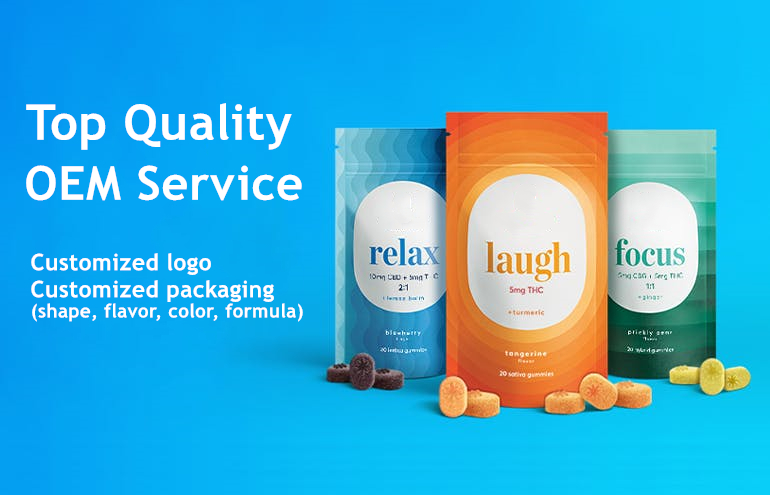 guminukų maišelio reklaminė juosta